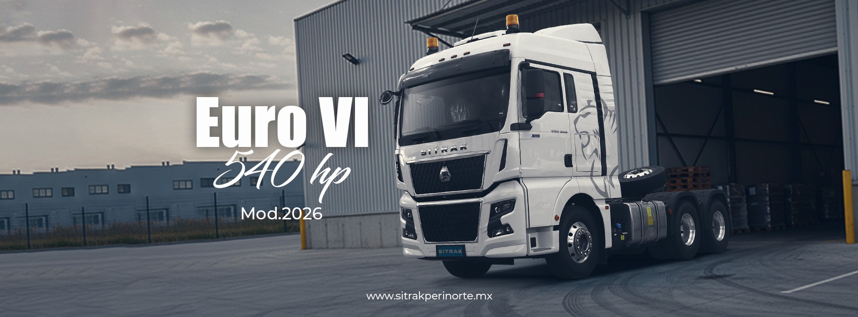 Euro VI 540 hp Sitrak Perinorte